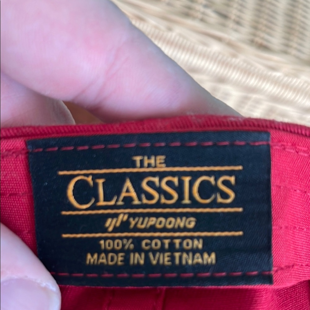 Red Adjustable Cap - Picture 2 of 3